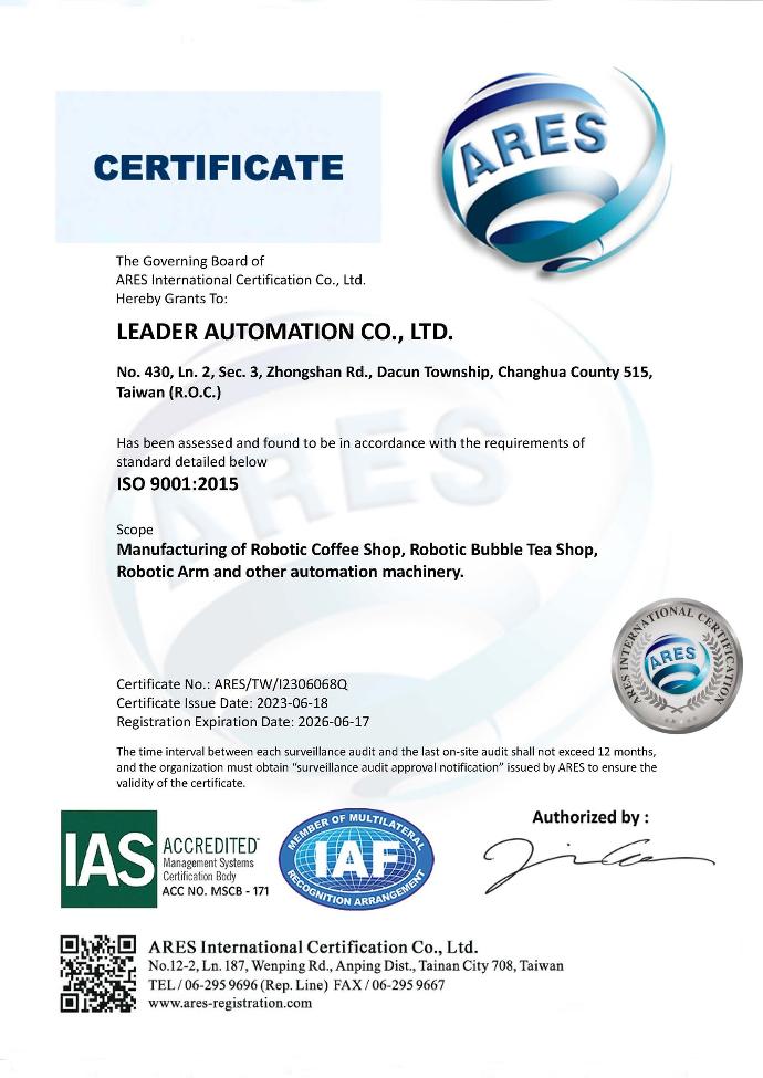 ISO Certificate (2023-2026)
